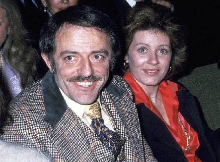 A picture of Christine Harrell's father-in-law John Astin and mother-in-law Patty Duke.