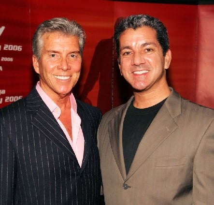 Michael Buffer with his brother Bruce Buffer.