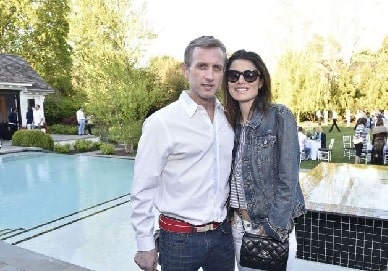 Florinka Pesenti with her boyfriend Dan Abrams.