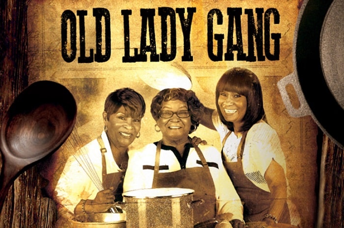 A picture of Old Lady Gang pamphlet.