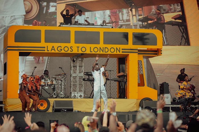 Mr. Eazi on his Lagos To London Tour.