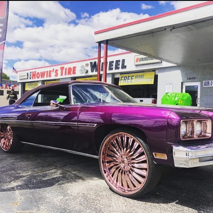 Trick Daddy Beautiful red colored car Caprice 75