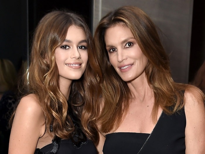 Kaia Jordan Gerber and Cindy Crawford