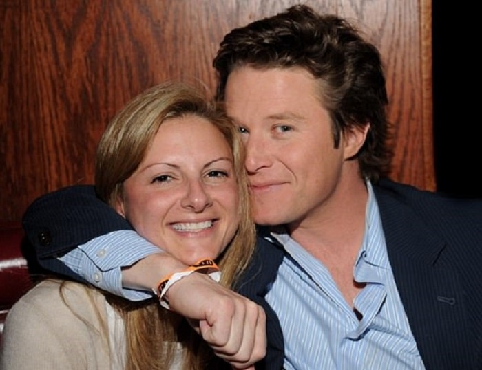 Sydney Davis and Billy Bush