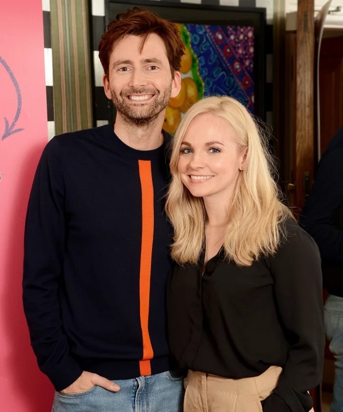 Ty's loving parents David Tennant and Georgia Moffett.