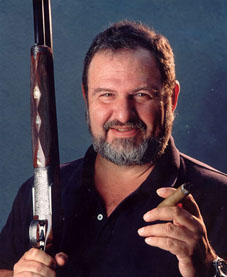 John Milius poses for a picture.