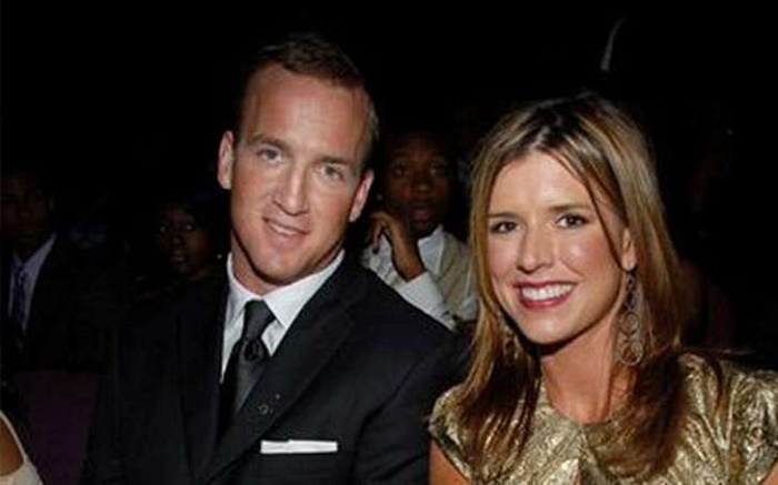 Ashley Thompson and her husband Peyton Manning Spotted together.