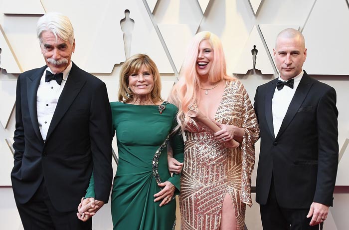 Cleo Rose Elliott attending 2019 Oscar with her family.