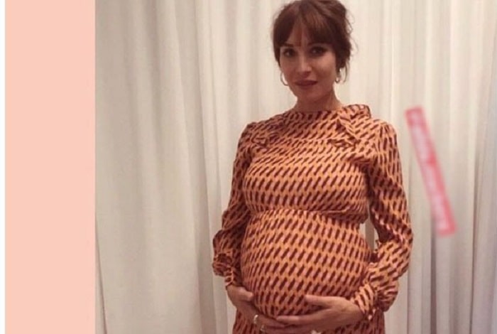 Alida Morberg pregnant with Bill Skarsgard's baby.