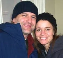 Anna Belknap and her husband Eric Siegel.