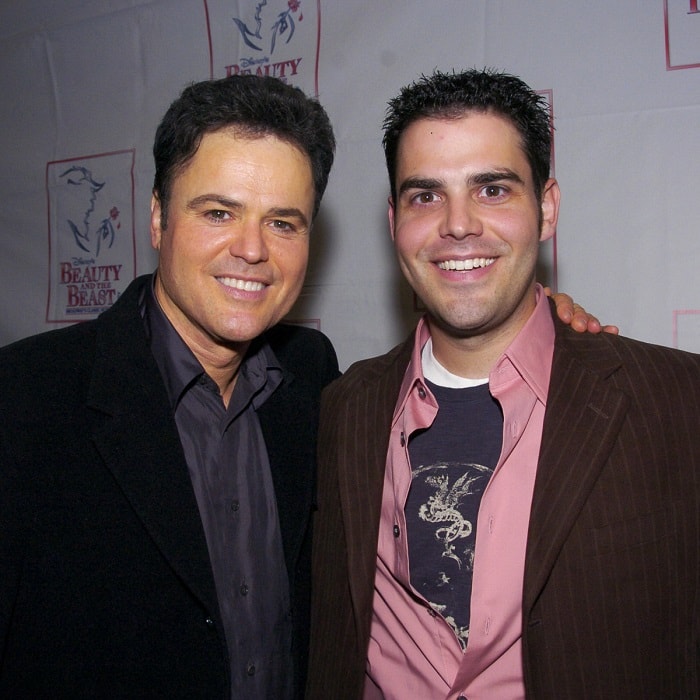 Donald Jr. with his father, Donald Clark Sr.