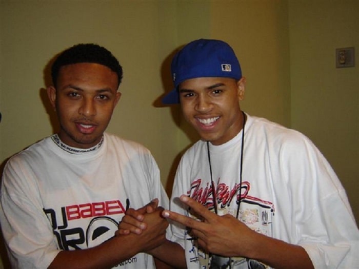 Chris Brown and DJ Babey Drew.