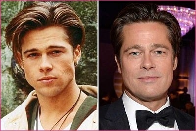 Revealed: Brad Pitt's All Plastic Surgery and Tattoos – Before and ...