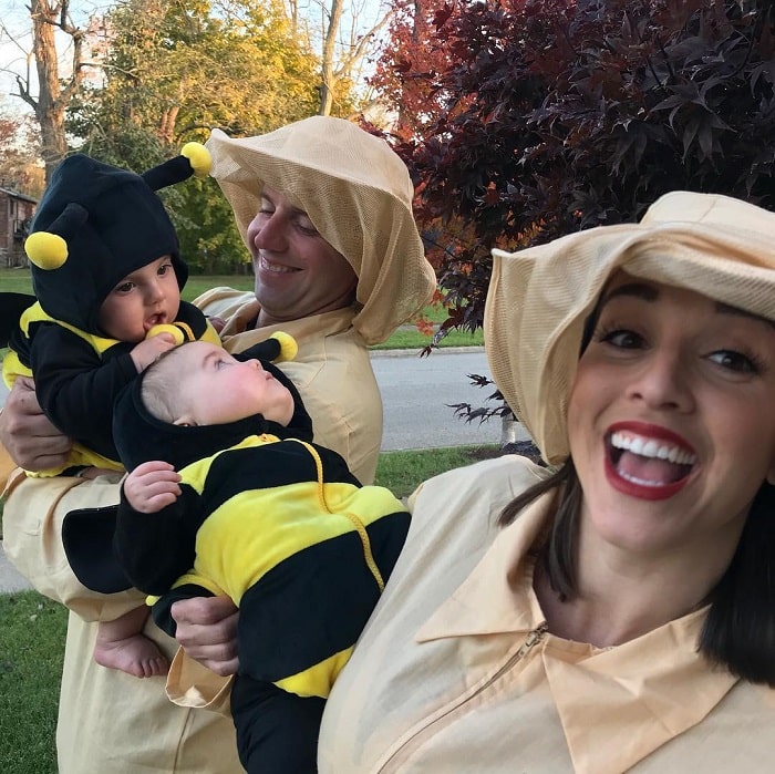 Nick with his wife, Heather and two adorable kids.