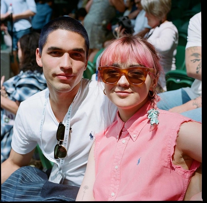 Reuben and Maisie pictured perfectly together.