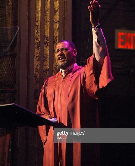 Laurence Fishburne in one of his stage performance.