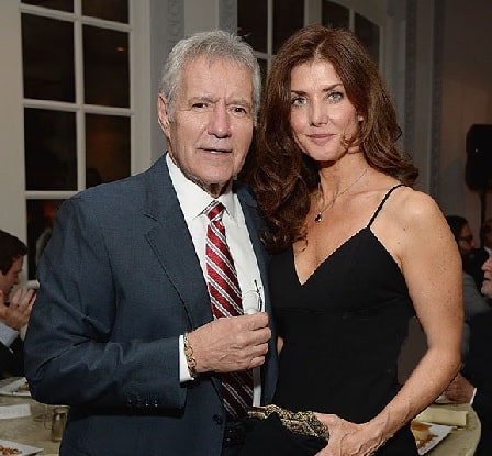 Jean Currivan Trebek with her husband Alex Trebrek.