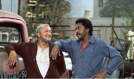 Redd Foxx as Fred G. Sanford in Sanford and Son.