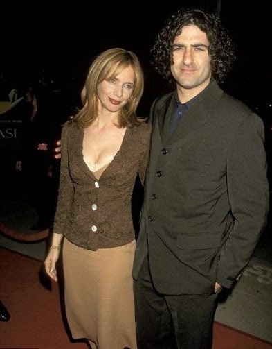 A picture of Zoel Sidel separated parents Rosanna Arquette and John Sidel.