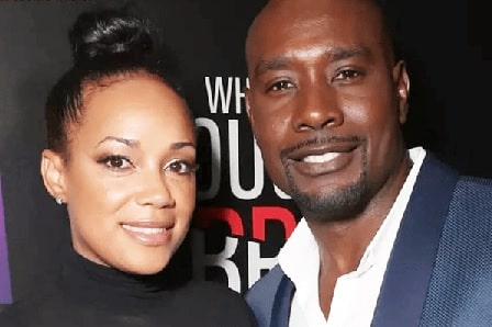 A picture of Paige Chestnut parents Morris Chestnut and Pam Chestnut.