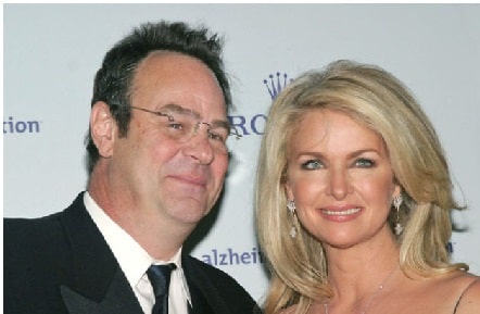 A picture of Belle Kingston Aykroyd parents Dan Aykroyd and Donna Dixon. 