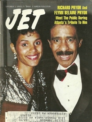 A picture of Kelsey Pryor parents Richard Pryor and Flynn Belaine.