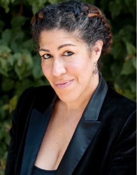 A picture of Kelsey Pryor half-sister Rain Pryor.