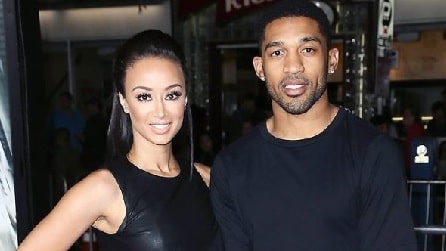 Kniko Howard's mother Draya Michael with her ex-fiancee Orlando Scandrick.