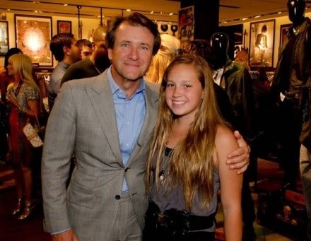 Brendan Herjavec sister Skye Herjavec with her father Robert Herjavec.