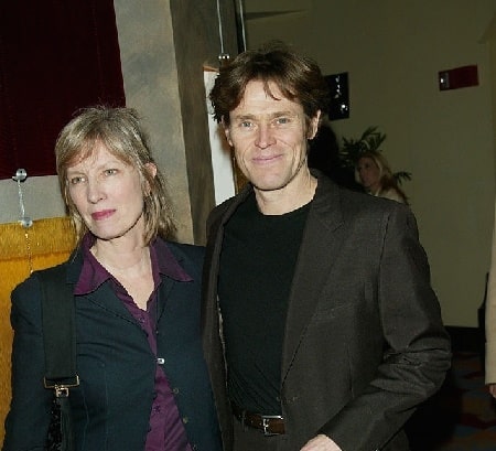 Picture of Jack Dafoe's parents Willem Dafoe and  Elizabeth LeCompte.