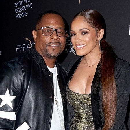 Martin Lawrence with his fiancee Roberta Moradfar.