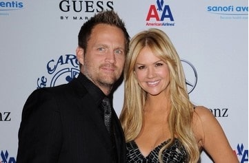 Keith Zubulevich with his ex-wife Nancy O'Dell.