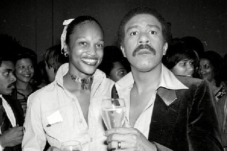 Flynn Belaine daughter Kelsey Pryor with her father Richard Pryor.