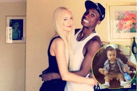 Alyce Madden with her ex-boyfriend Hopsin, a rapper and actor.