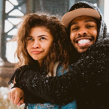 Picture of Austin Stoermer Coleman with his half-sister Zendaya.