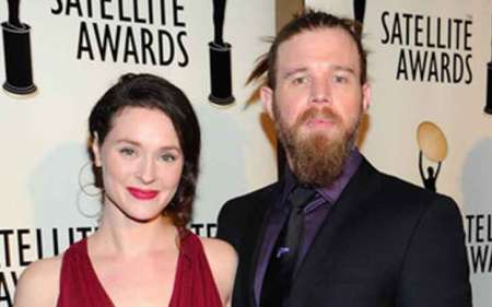Ryan Hurst with his wife Molly Cookson