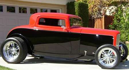 This is no joke: Nikki-Sixx Has A 1932-Ford-3 (tripple Window Car)