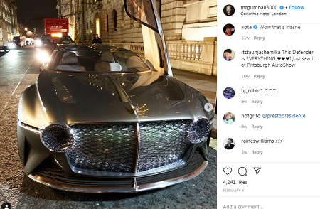 Maximillion Cooper's $900 Thousand Worth Bently exp100gt 