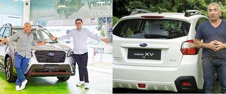 Cesar Millan's $22thousand Worth Japanese Subaru XV