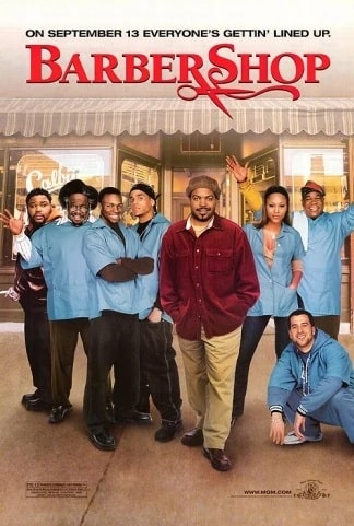 The cover picture of the movie Brbershop.Barbershop