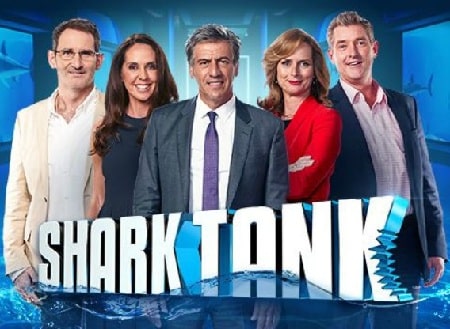 The cover picture of the famous American TV show Shark Tank