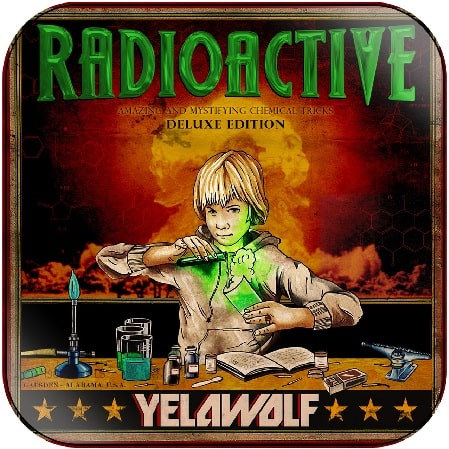 The cover picture of the album Radioactive.