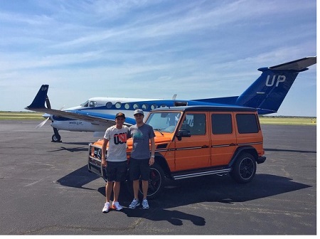 Private Jet of Rickie Fowler.