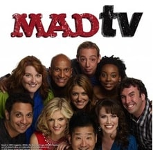 The picture of Bobby Lee and his 'MADtv' show team.