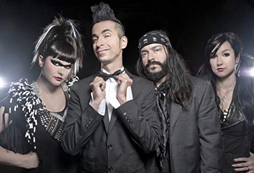 Mindless Self Indulgence posing for their album music video