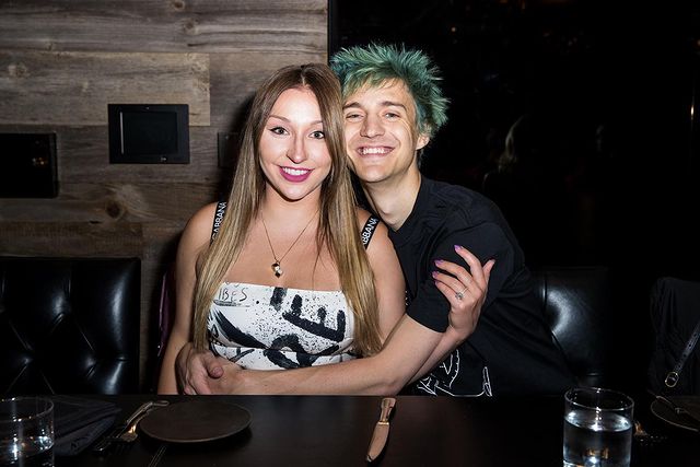 Jessica Goch with her gamer husband Ninja 