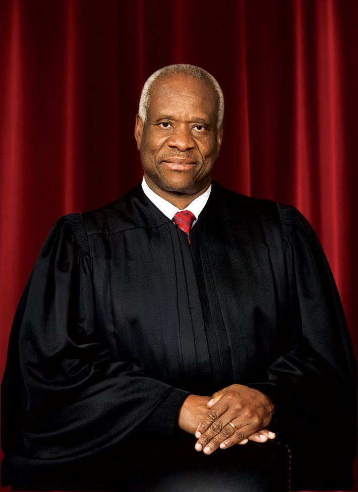 US Supreme high court judge Clarence Thomas father of Jamal Adeen Thomas
