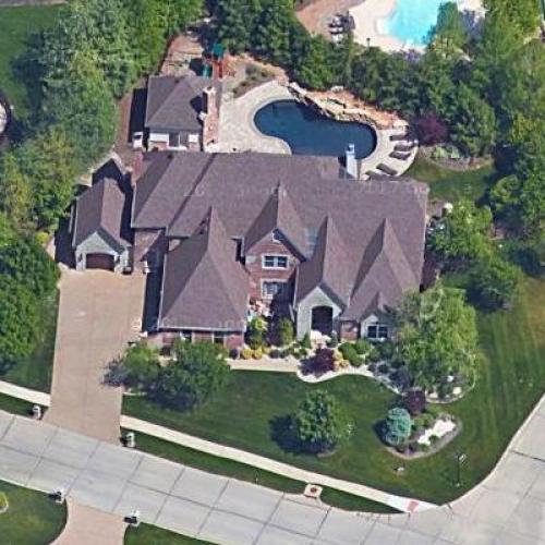 Randy Orton beautiful house locate din Florida with a lavish swimming pool in the backyard