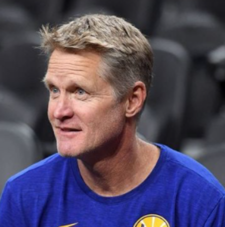 Steve Kerr is an American basketball coach and a former player.