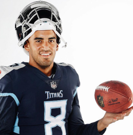 Marcus Mariota is a famous football player known for his success in the NFL. 